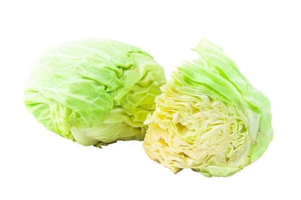 Cabbage Isolated Background Clipping Path — Stock Fotó