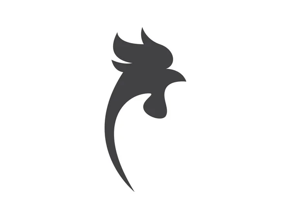 Chicken Logo Rooster Logo Icon Vector Template — Image vectorielle