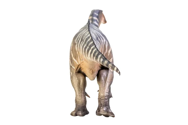 Ігуанодон Динозавр Білому Ізольованому Тлі Кліппінг Шлях — стокове фото