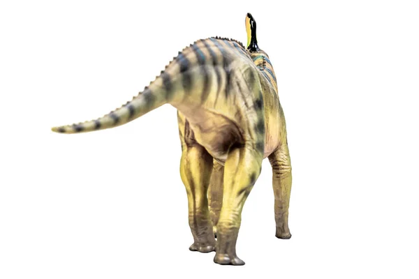 Tsintaosaurus Spinorhinus Δεινόσαυρος Λευκό Απομονωμένο Φόντο Διαδρομή Αποκοπής — Φωτογραφία Αρχείου