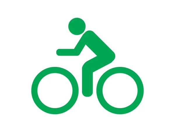 Bike Icon Isolated Background — Stock Vector