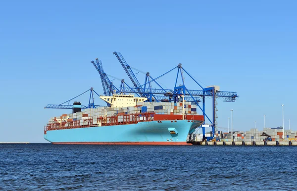 Terminal de contenedores — Foto de Stock