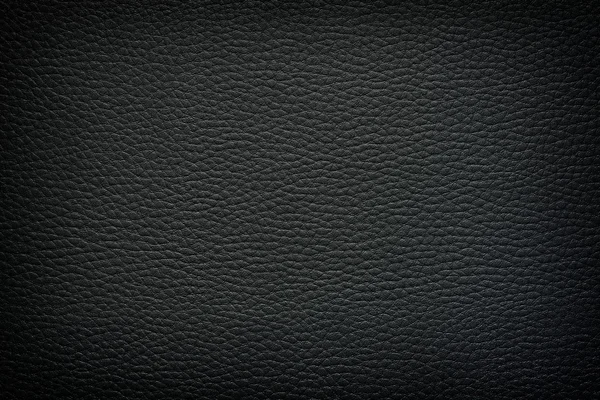 Black leather background — Stock Photo, Image