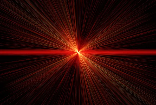 Red laser beams — Stock Photo, Image