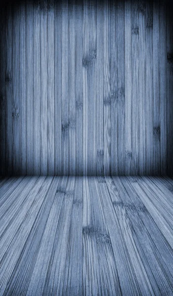 Wooden wall and floor background — Stock Photo, Image