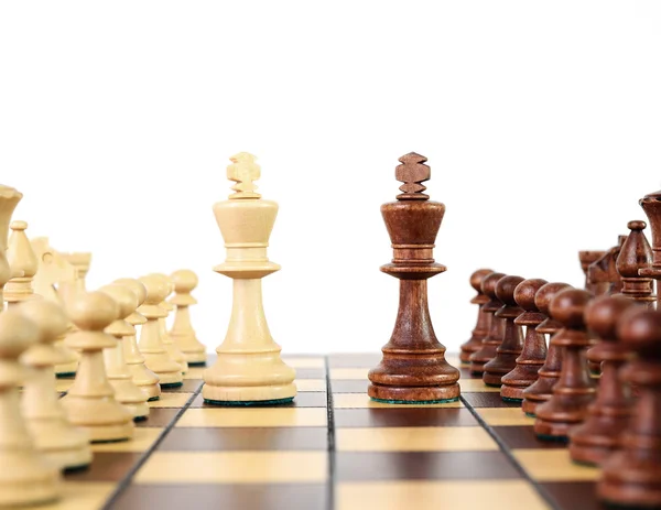 Chess on the chessboard — Stock Photo, Image