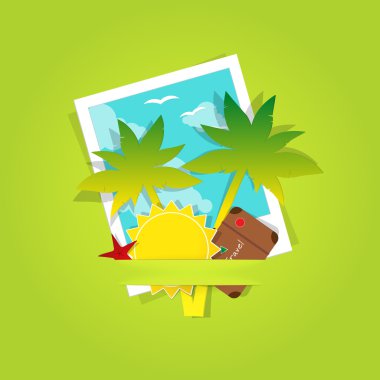 seyahat tanıtımı için yaratıcı poster