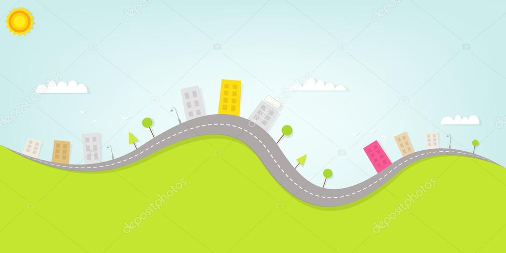 Dibujos animados paisaje urbano vector, gráfico vectorial © dzm1try imagen #41203651 Dibujos animados paisaje urbano vector, gráfico vectorial © dzm1try imagen #41203651