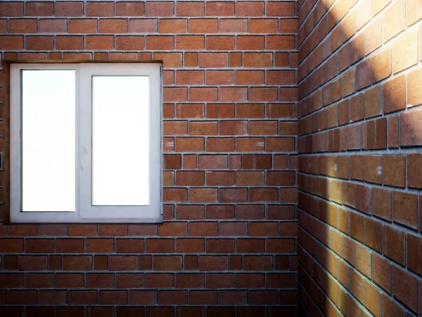 Ein Fenster im leeren Raum — Stockfoto