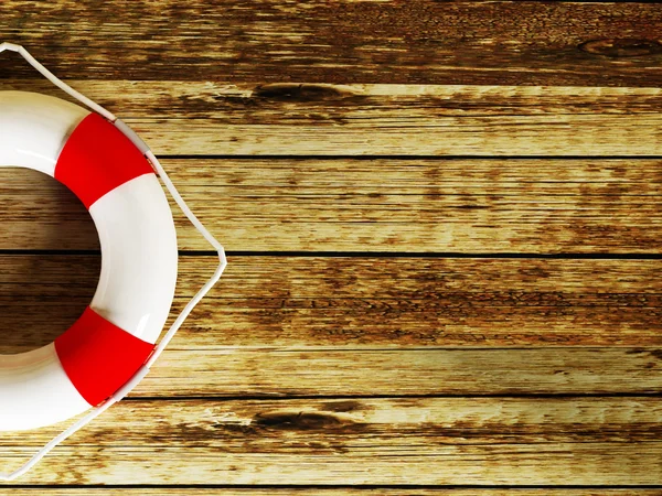 A lifebuoy on a  background — Stock Photo, Image