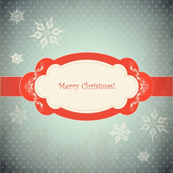 Vintage Christmas background — Stock Vector