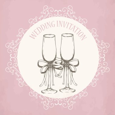 el şampanya kadehi arka plan üzerinde çekilmiş..