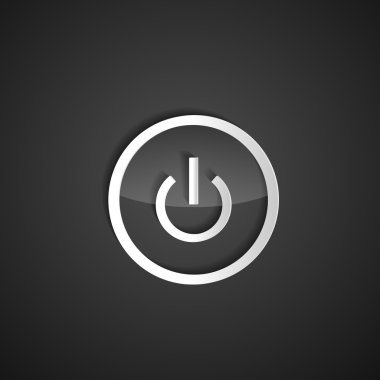 Web / uit-knop voor website