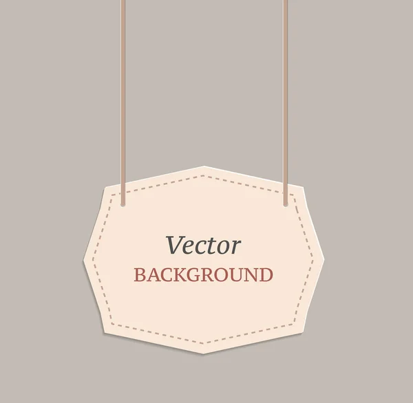 Banner decorativo vectorial — Vector de stock