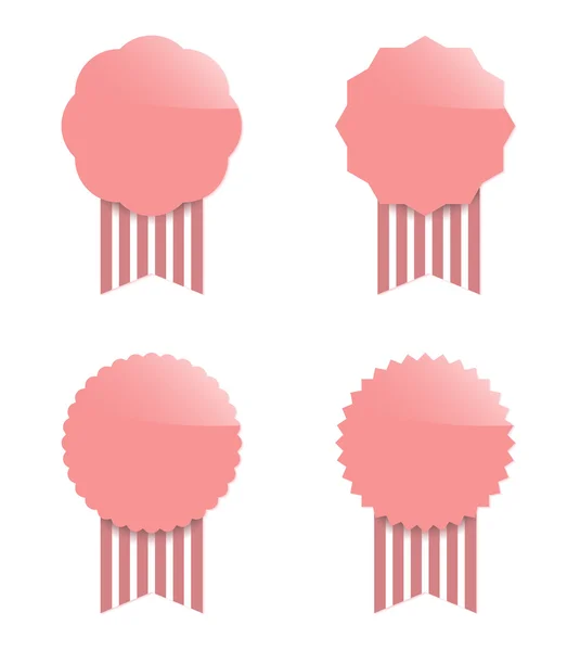 Set van Valentijnsdag badges — Stockvector