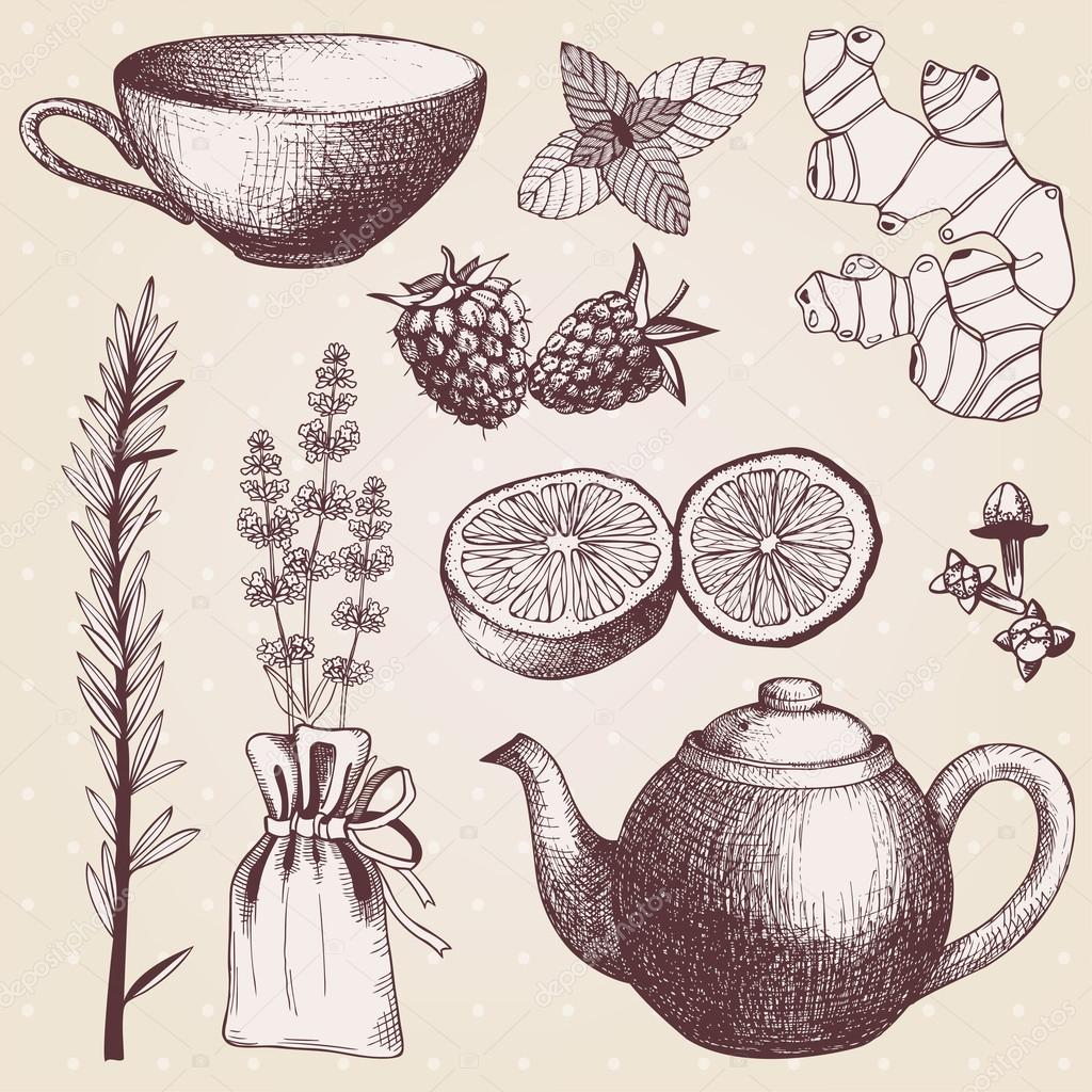 Tea time and spices
