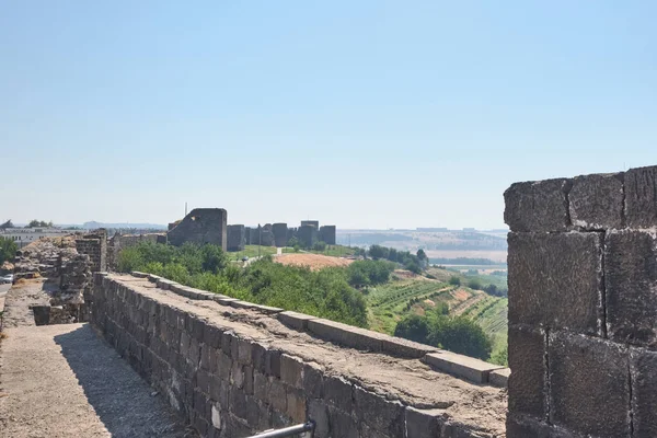 A Diyarbakir erőd falai. Sur, Diyarbakir, Törökország — Stock Fotó