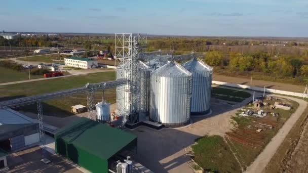 Silos de stockage des grains — Video