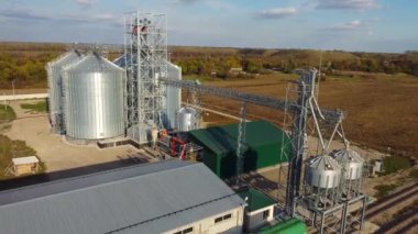 Tahıl deposu hava görüntüsü