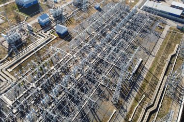 Endüstriyel yüksek voltaj santrali