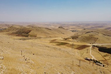 Mezopotamya düz hava manzarası