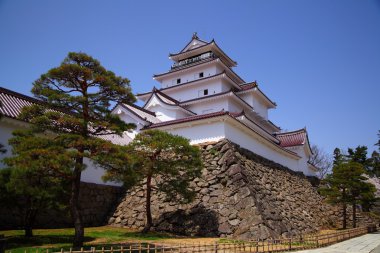 Aizu wakamatsu Kalesi, fukushima, japan