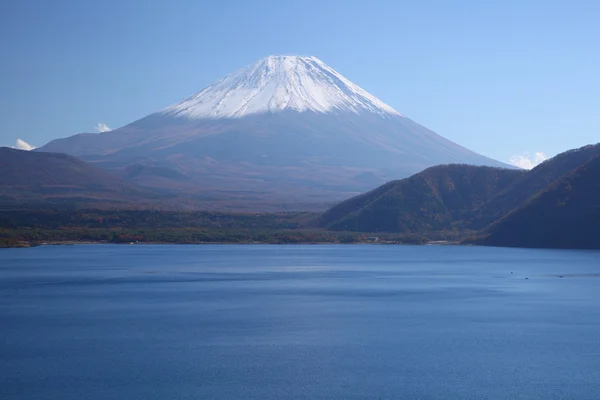 Mt. fuji ve göl motosu — Stok fotoğraf