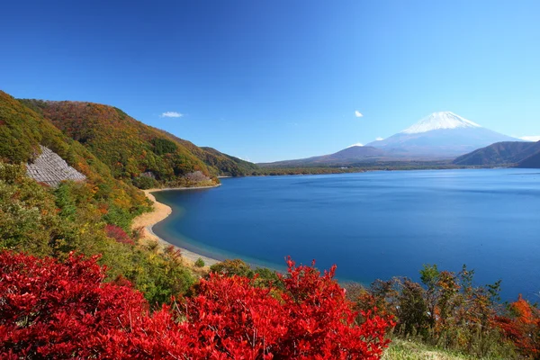 富士山・本栖湖 — ストック写真