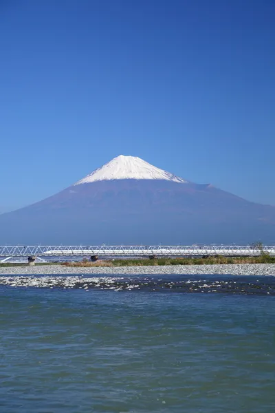 MT. fuji και Σινκανσέν — Φωτογραφία Αρχείου