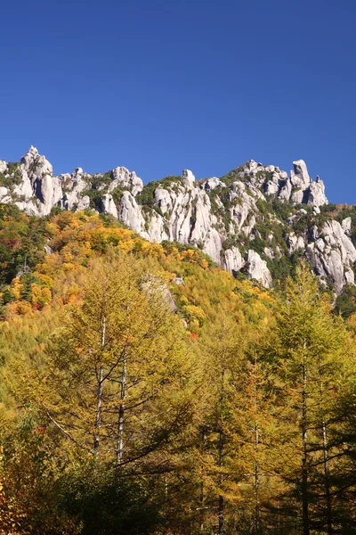 Herfst crag berg — Stockfoto