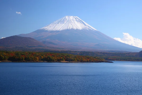 Mt. Fuji and Lake Motosu — Stock Photo, Image