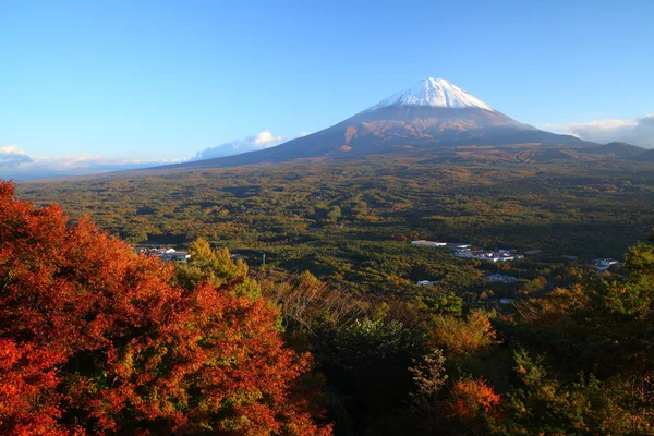 Mt. Fuji восени — стокове фото