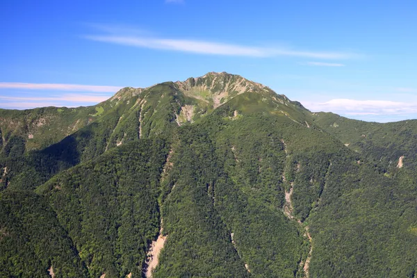 日本阿尔卑斯山 senjougatake — 图库照片