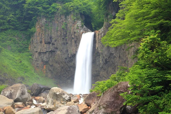Wasserfall im Sommer — Stockfoto