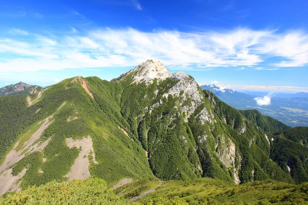 日本阿尔卑斯山 kaikomagatake — 图库照片