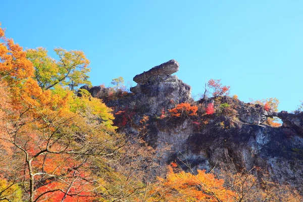Herfst kleuren van crag — Stockfoto