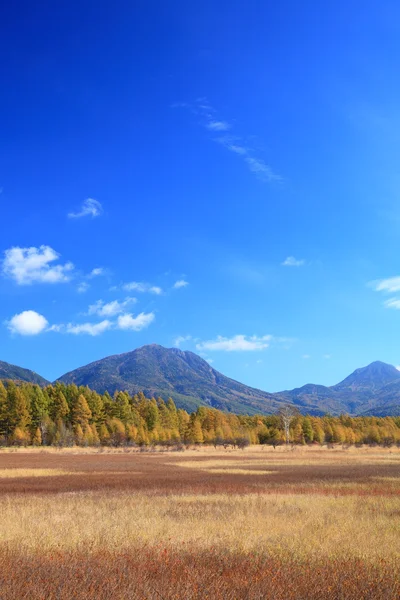 Odashiro plateau of autumn — Stock Photo, Image