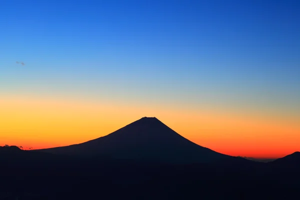 Mt. Fuji, hajnalban — Stock Fotó