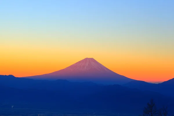 Mt. Fuji at dawn — Stock Photo, Image