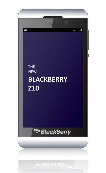 Nuevo Smartphone BlackBerry Z10 — Foto de Stock