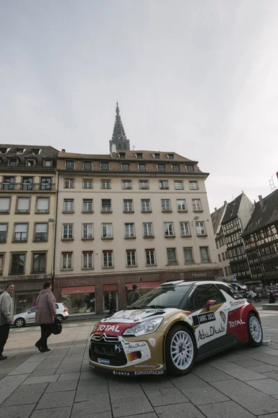 Preparação do Campeonato WRC em Estrasburgo — Fotografia de Stock