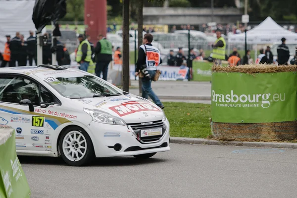 Rajdowe Mistrzostwa świata FIA Francji 2013 - super odcinek specjalny 1 — Zdjęcie stockowe