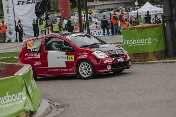 Campeonato Mundial de Rali da FIA França 2013 - Fase Super Especial 1 — Fotografia de Stock