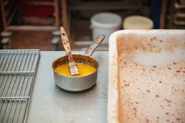 Commercial bakery kitchen — Stock Photo, Image