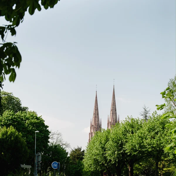 Szent Pál-templom Strasbourgban — Stock Fotó