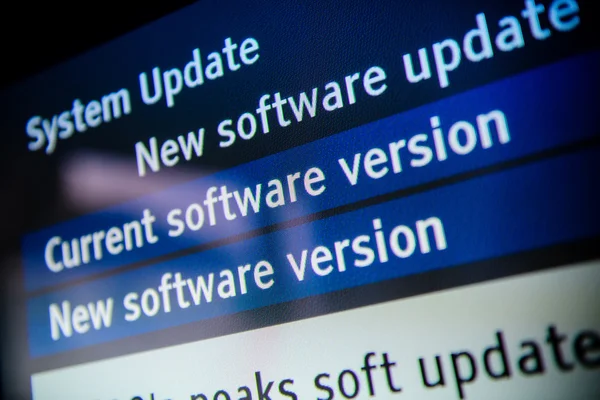 Software de actualización del sistema — Foto de Stock