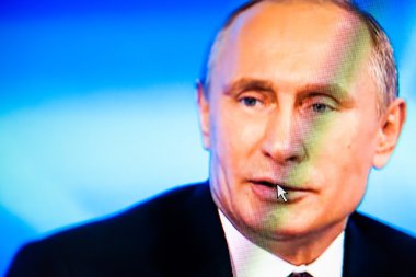 Rusya devlet başkanı vladimir Putin'in yıllık televizyon call-in ile