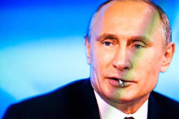 Russian President Vladimir Putin's annual televised call-in with