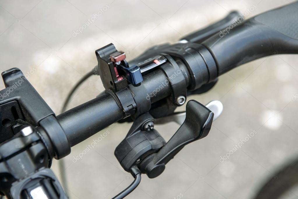 Electric bike steering switch — Stock Photo © ifeelstock 46180295