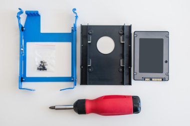 SSD installation kit clipart